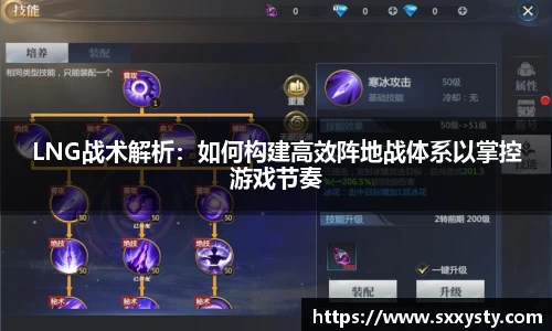 LNG战术解析：如何构建高效阵地战体系以掌控游戏节奏